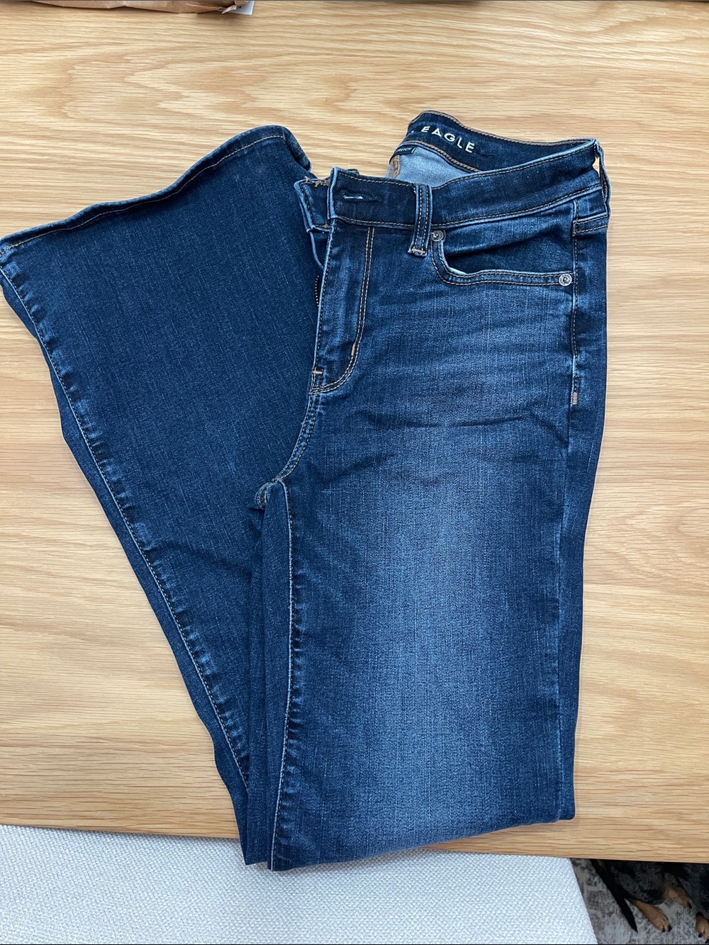 American Eagle Outfitters Women's Indigo Flare Jeans